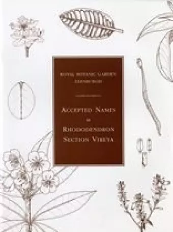 Accepted Names in Rhododendron Section Vireya cover
