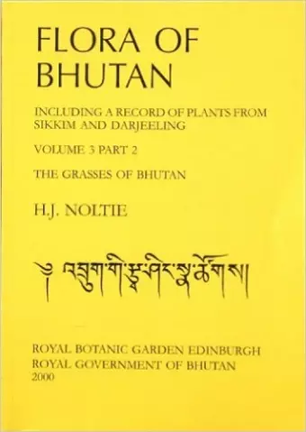 Flora of Bhutan cover