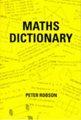 Maths Dictionary cover