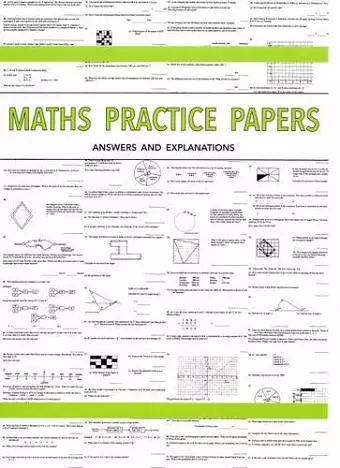 Maths Practice Papers for Senior School Entry - Answers and Explanations cover