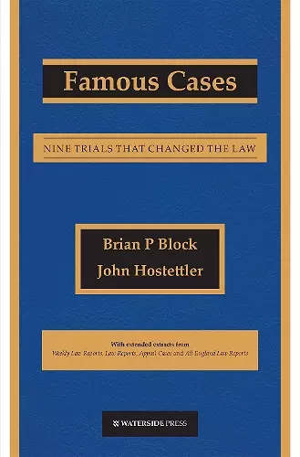 Famous Cases cover