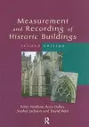 Measurement and Recording of Historic Buildings cover