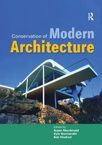 Conservation of Modern Architecture cover
