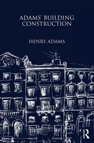 Adams' Building Construction cover