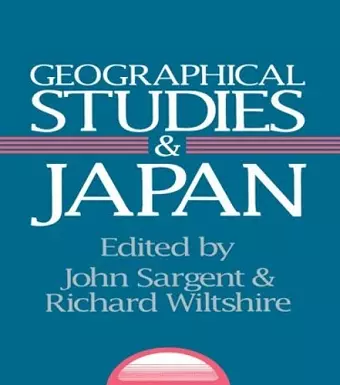 Geographical Studies and Japan cover