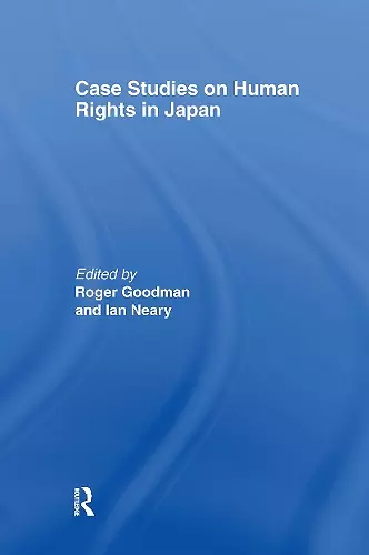 Case Studies on Human Rights in Japan cover