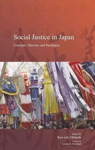 Social Justice in Japan cover