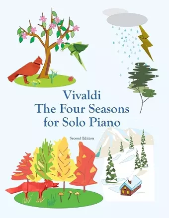 Vivaldi The Four Seasons for Solo Piano cover