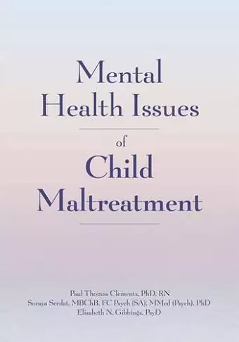 Mental Health Issues of Child Maltreatment cover