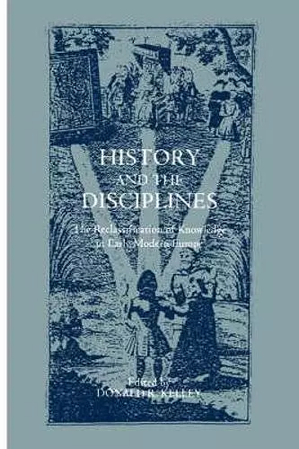 History and the Disciplines cover