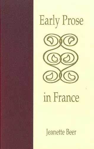 Early Prose in France cover