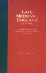 Late Medieval England (1377-1485) cover