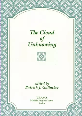 The Cloud of Unknowing cover