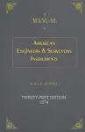 A Manual of American Engineer's and Surveyor's Instruments cover