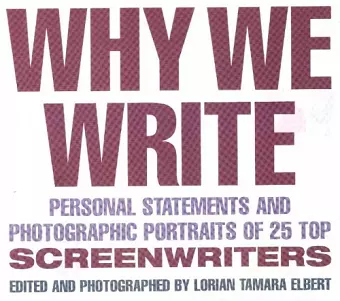 Why We Write cover