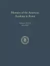 Memoirs of the American Academy in Rome, Vol. 59 (2014) / 60 (2015) cover