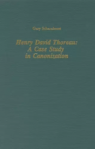 Henry David Thoreau cover