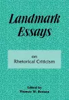 Landmark Essays on Rhetorical Criticism cover