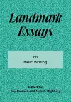 Landmark Essays on Basic Writing cover