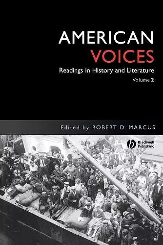 American Voices, Volume 2 cover