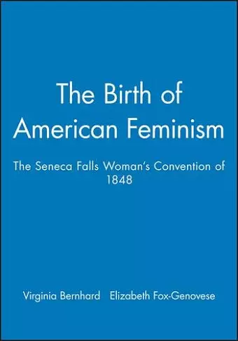 The Birth of American Feminism cover