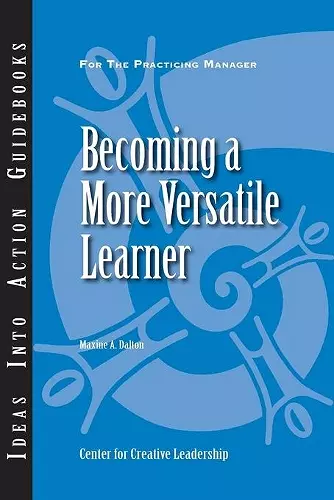 Becoming a More Versatile Learner cover