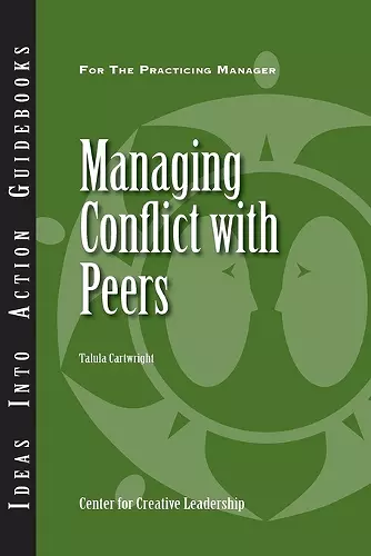 Managing Conflict with Peers cover