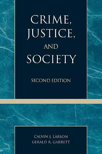 Crime, Justice, and Society cover