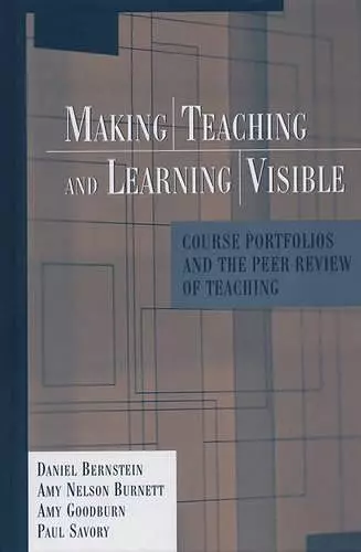 Making Teaching and Learning Visible cover