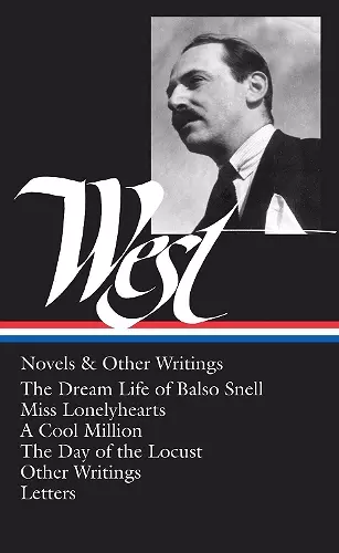 Nathanael West: Novels & Other Writings (LOA #93) cover