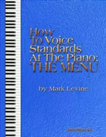 How to Voice Standards at the Piano - The Menu cover