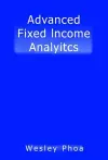 Advanced Fixed Income Analytics cover