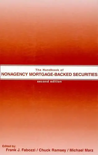The Handbook of Nonagency Mortgage-Backed Securities cover