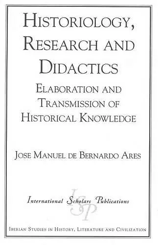 Historiology, Research and Didactics cover