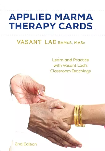 Applied Marma Therapy Cards cover