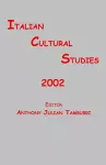Italian Cultural Studies cover
