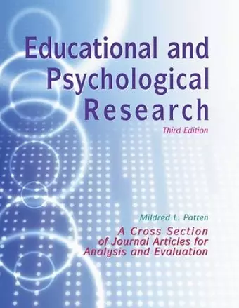 Educational and Psychological Research cover