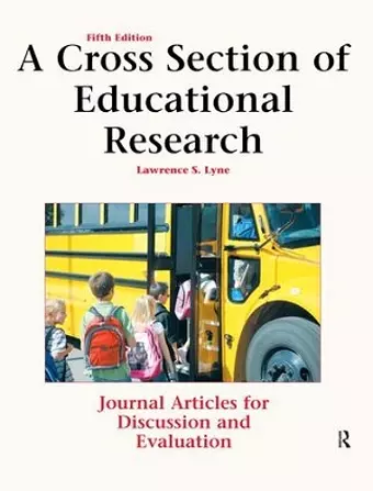 A Cross Section of Educational Research cover