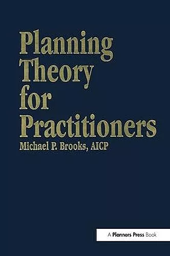 Planning Theory for Practitioners cover