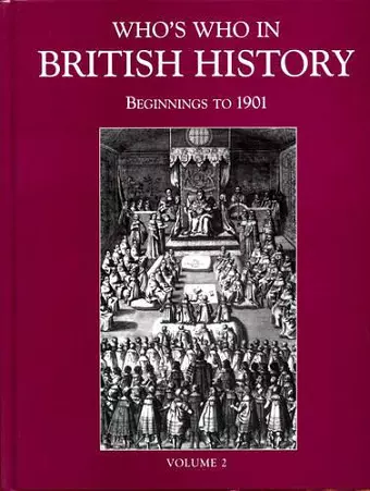 Who's Who in British History cover