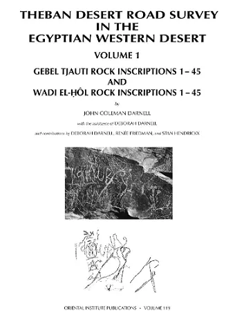 Theban Desert Road Survey in the Egyptian Western Desert, Volume 1 cover