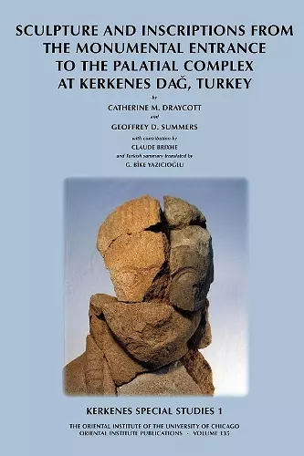 Kerkenes Special Studies 1 cover