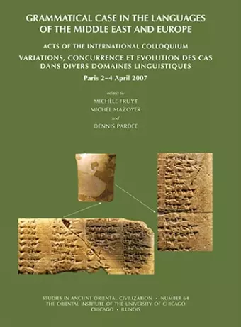 Grammatical Case in the Languages of the Middle East and Beyond cover