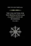 The Collection for the Propagation and Clarification of Buddhism Volume 1 cover