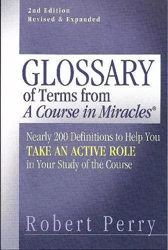 Glossary of Terms from 'A Course in Miracles' cover