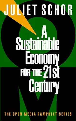 A Sustainable Economy for the Future cover