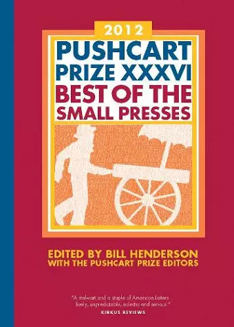 The Pushcart Prize XXXVI cover