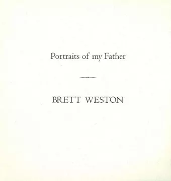 Portraits of My Father cover