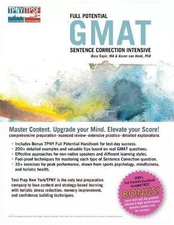 Full Potential GMAT Sentence Correction Intensive cover