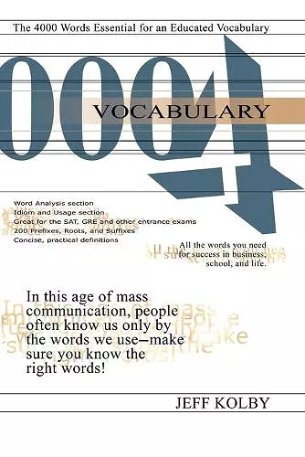 Vocabulary 4000 cover